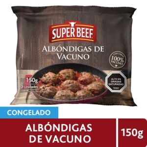 Albondigas de Vacuno Super Beef 150 Gramos