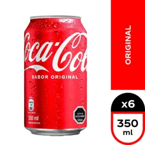 Bebida Coca-Cola Original Lata 350 Cc.