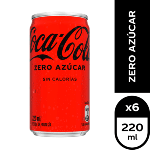 Bebida Coca-Cola Zero Azúcar Mini 220 Cc.