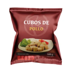 Cubo de Pollo Flowpack Rupanco 300 Gramos.