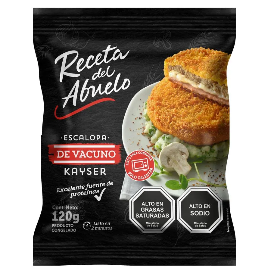 Escalopa Kayser Receta del Abuelo 120 Gramos.