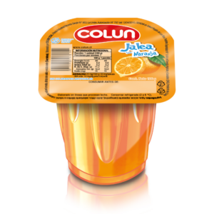 Postre Jalea Sabor Naranja Colun 100 Grs.