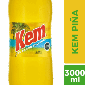 Bebida Fantasía Kem Piña Desechable 3 Lts.