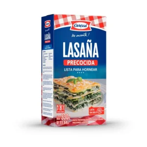 Lasaña Precocida Carozzi 330 Gramos.