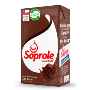 Leche Semidescremada Chocolate Soprole 1 Lt.