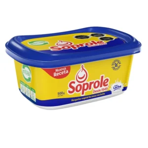 Margarina Vegetal Soprole Pote 500 Gramos.