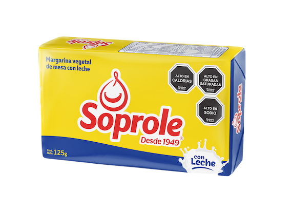 Margarina Vegetal Soprole 125 Gramos