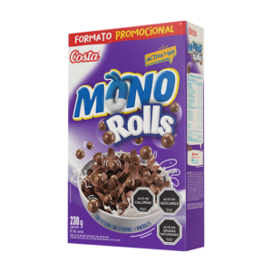 Cereal Mono Rolls De Costa 400 Gramos