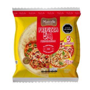 Pre-Pizza Individual 5x1 Marcelo 375 Gramos.