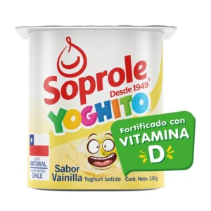 Yoghurt Batido Vainilla Soprole 120 Grs.