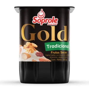 Yogurt Gold Tradicional Soprole 165 Gramos.