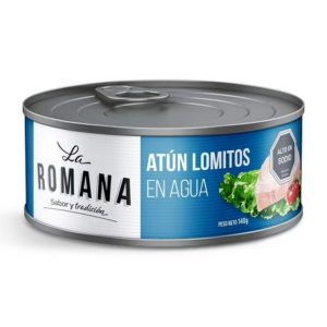 Atún Lomito Al Agua La Romana 140 Gramos.