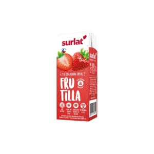 Bebida Láctea Frutilla Bombillin Surlat 200 Ml.