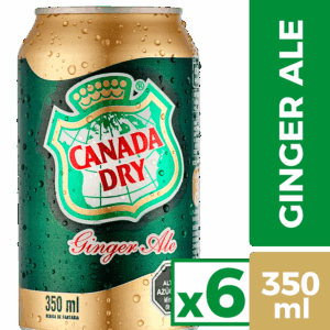 Bebida Gaseosa Canada Dry Original 350 Ml.