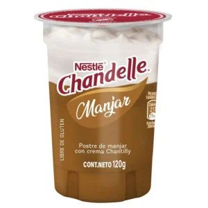 Chandelle Sabor Manjar Nestlé 120 Gramos.