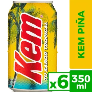 Bebida Gaseosa Kem Piña Original 350 Ml.