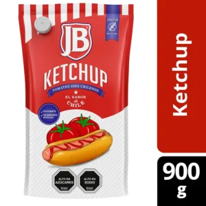 Kétchup (Sin Gluten) JB Doypack 900 Gramos.