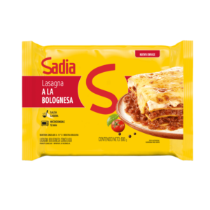 Lasagna Salsa Bolognesa Sadia 350 Gramos.