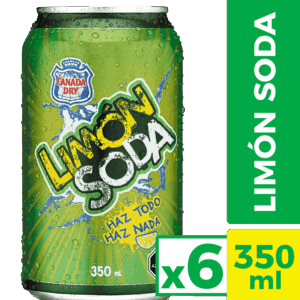 Bebida Gaseosa Limón Soda Original 350 Ml.