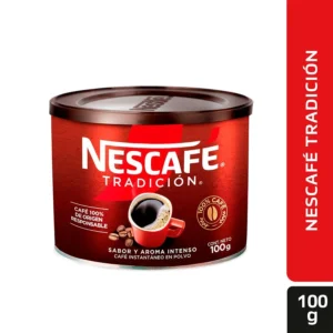 Café Instantáneo Nescafé Tradición 100 Gramos.