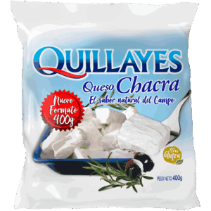 Queso Chacra Quillayes Trozo 400 Gramos.