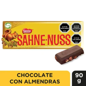 Chocolate Sahne Nuss Barra Nestlé 90 Gramos.