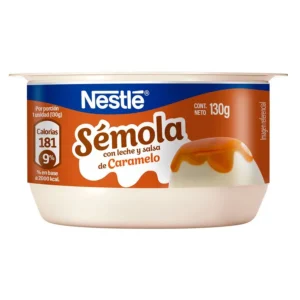 Semola Caramelo Nestlé 130 Gramos.