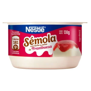 Semola Frambuesa Nestlé 130 Gramos.