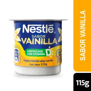Yoghurt Batido Nestlé Vainilla 115 Gramos.