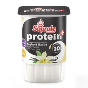 Yogurt Soprole Proteína Vainilla 155 Gramos.